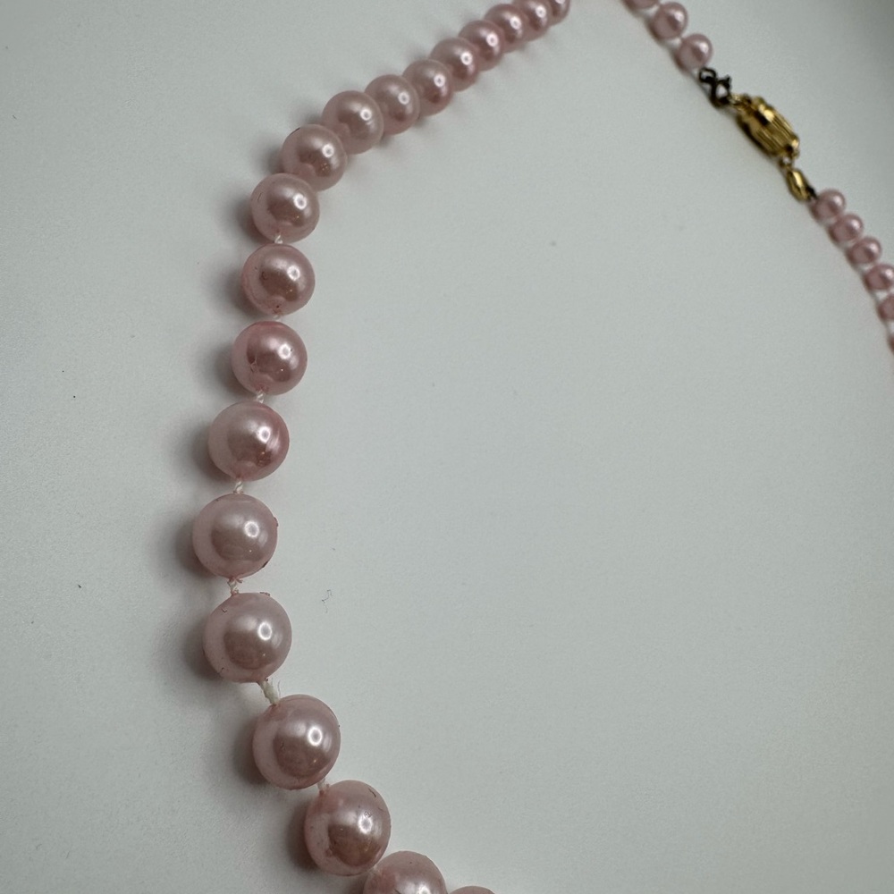 Pink Honora Pearl Necklace - Picture 3 of 4